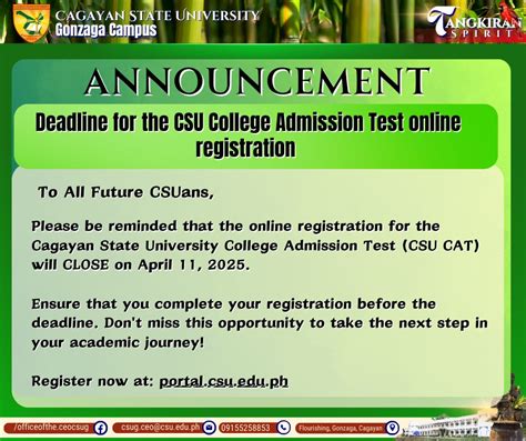 csu cat reviewer|Cagayan State University Entrance Exam.